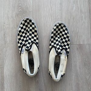 Checkered Vans